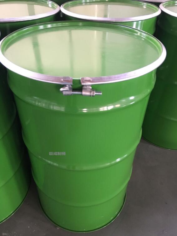25-200l开口内涂环氧树脂烤漆铁桶（防静电）